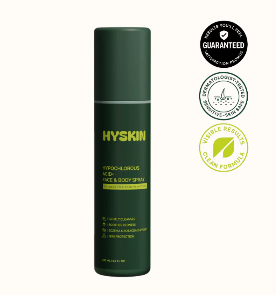 Not Just Breakouts. HYSKIN Stops Body Odor